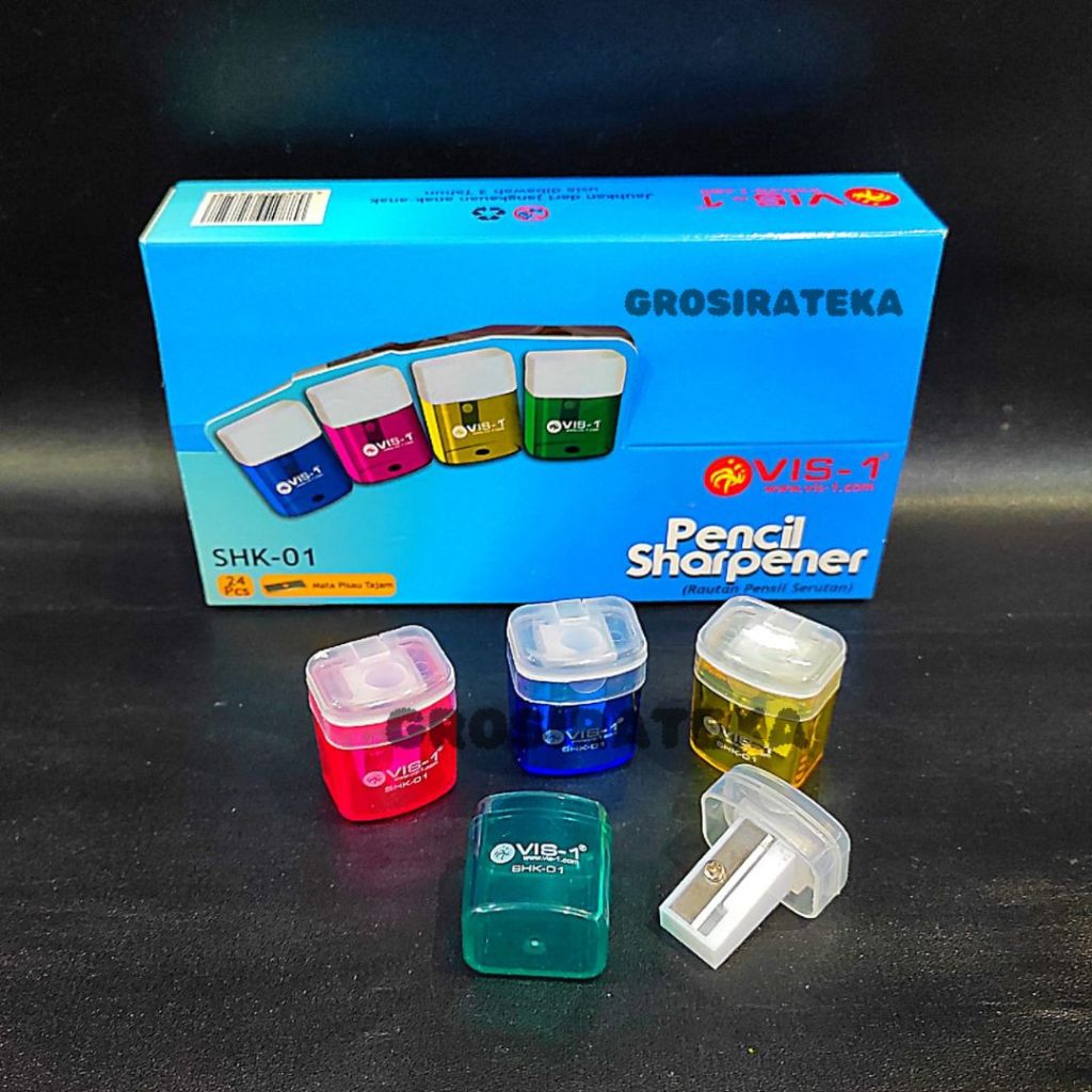

RAUTAN PENSIL, SERUTAN PENSIL, RAUTAN SHARPENER SHK 01 VIS-1