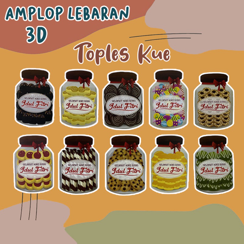 

AMPLOP LEBARAN 2025 BENTUK TOPLES KUE PALING LARIS