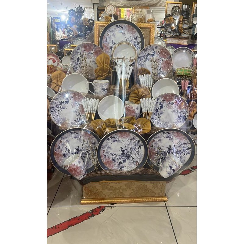 

parcel dinner set sango/parcel pecah belah/hampers lebaran 2025