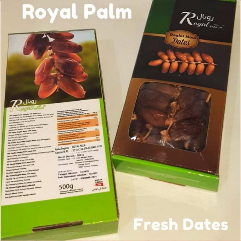 

Kurma Tunisia Tangkai Kemasan Dus 500gr