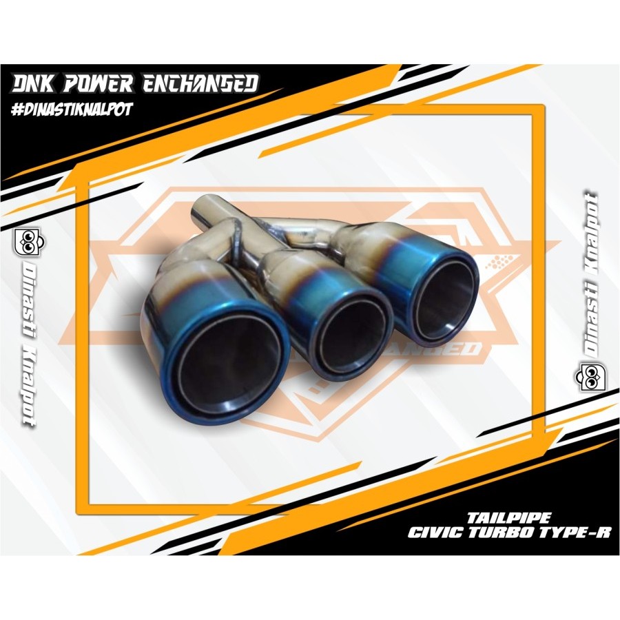 MUFFLER HKS BURNTIP HONDA CIVIC TURBO PNP