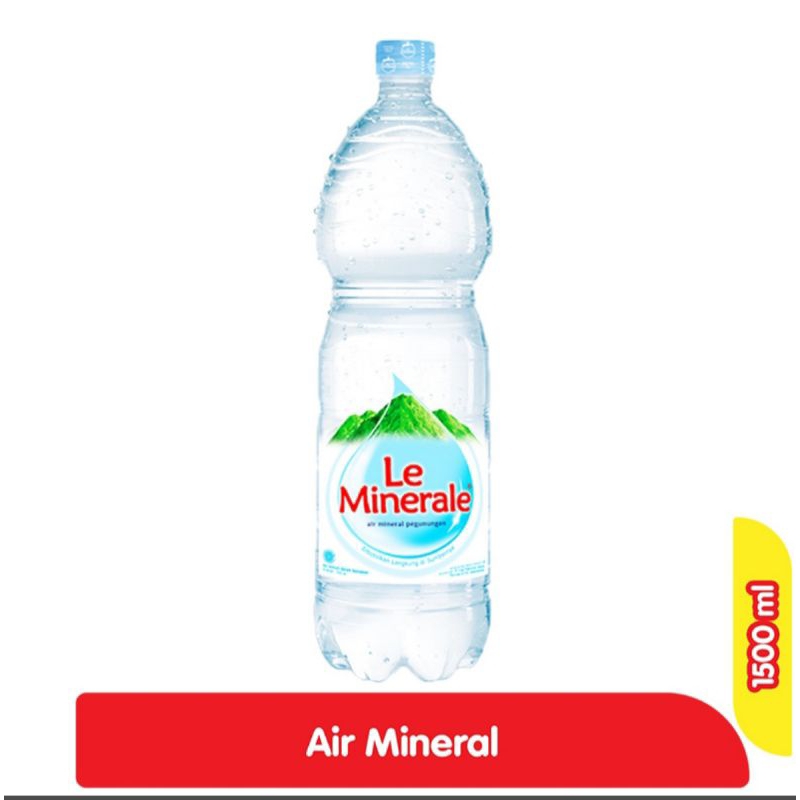 

(KHUSUS INSTANT KURIR) Crystalline/LEMINERAL 1500ml 1dus= 12btl, Siap kirim,Gojek,Grab,Instan kurir