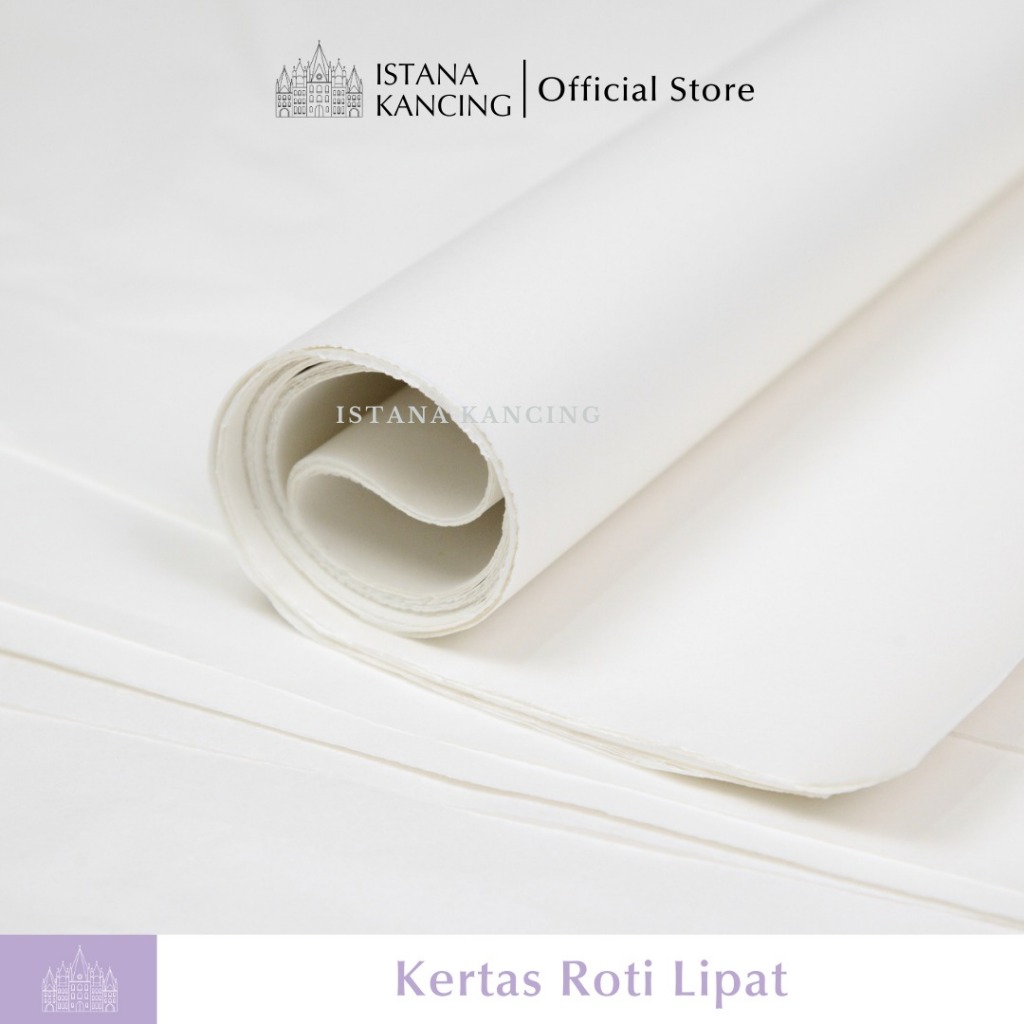 

Kertas Roti Lipat Ukuran 75cmX100cm Parchment Paper Pola Jahit Kertas Roti Kue Wrapping