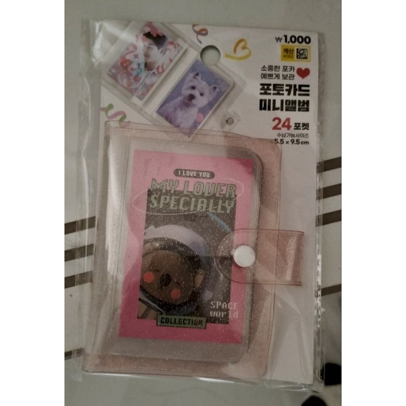 Pink Collect Book/Photocard Holder