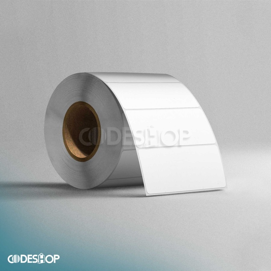 

Label Stiker Thermal 50x25 mm Codeshop 1 Line Core 1 Inch Isi 800 Pcs Roll Printer Barcode Termal