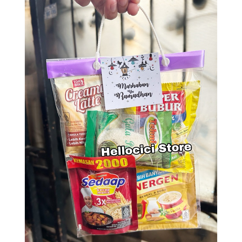 

( FREE CARD ) PAKET MUGAHAN PARCEL MURAH SEMBAKO KEMASAN