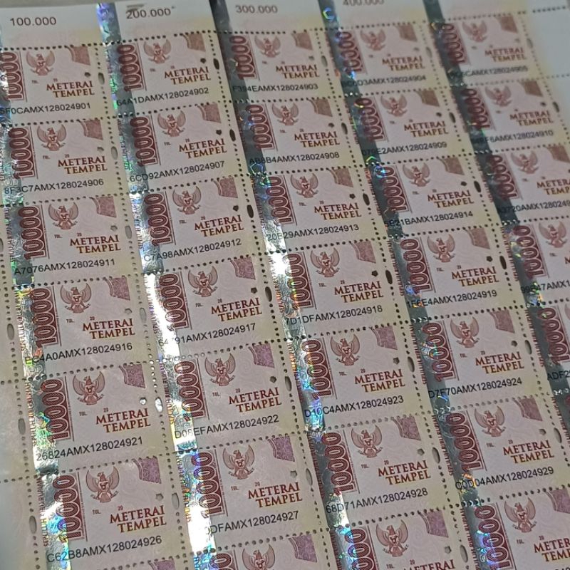 

Materai 10.000 Bisa Kirim Instan