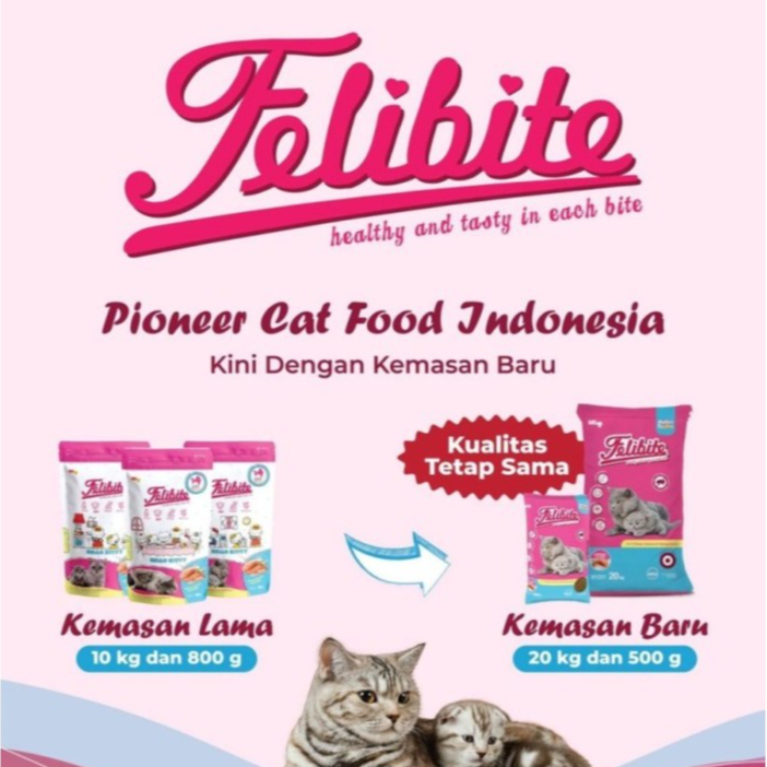 FELIBITE MOTHER KITTEN kemasan karung 20kg