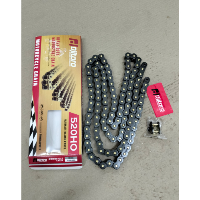 DJITORO Rantai O-RING 520 120H