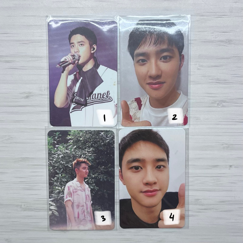 [READY STOCK] PC PHOTOCARD DO IT CONCERT KYUNGSOO EXO DMUMT ELYXION FIGURE KOKOBOP LOVE SHOT ROSE OF