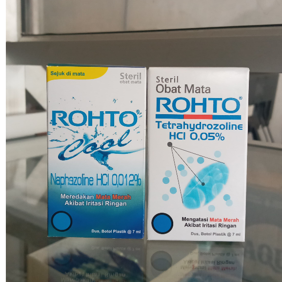 Tetes mata rohto/rohto cool/ rohto7ml