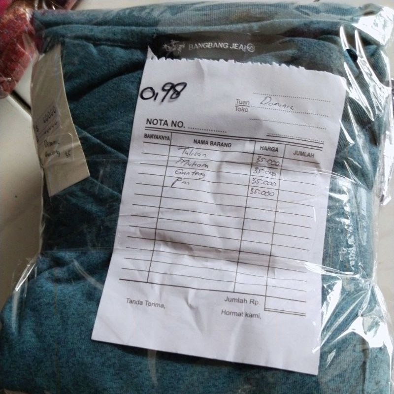 kaos panjanh dominic