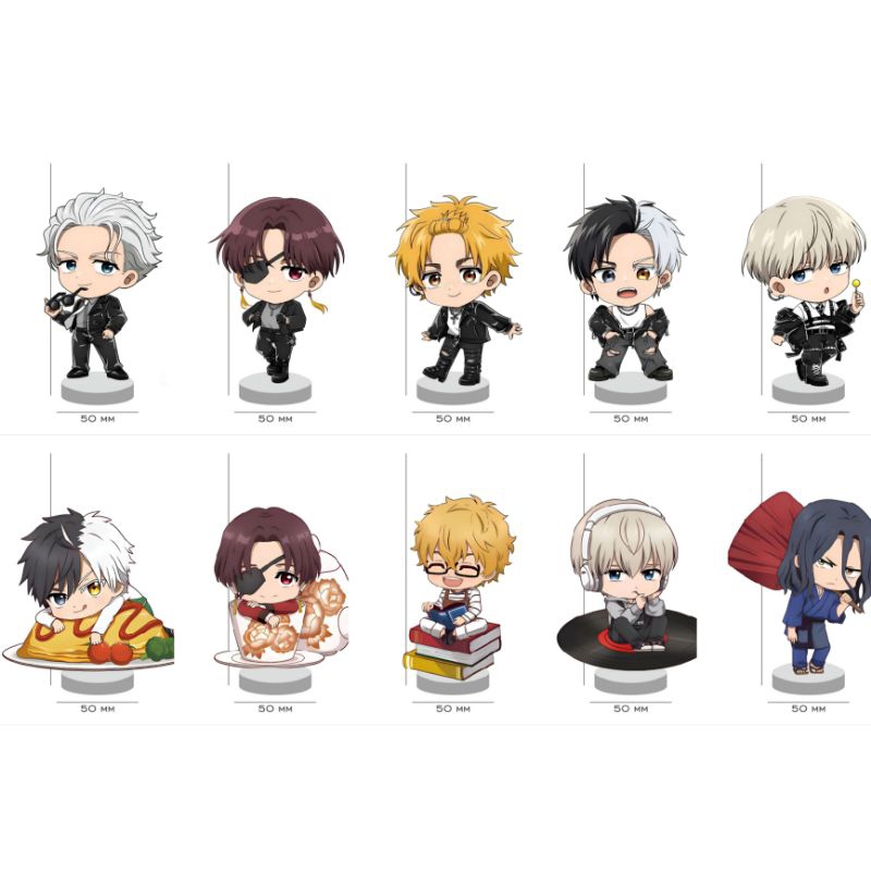 Windbreaker Standee Figure Acrylic Chibi / Standee Figure Akrilik Chibi Anime Windbreaker