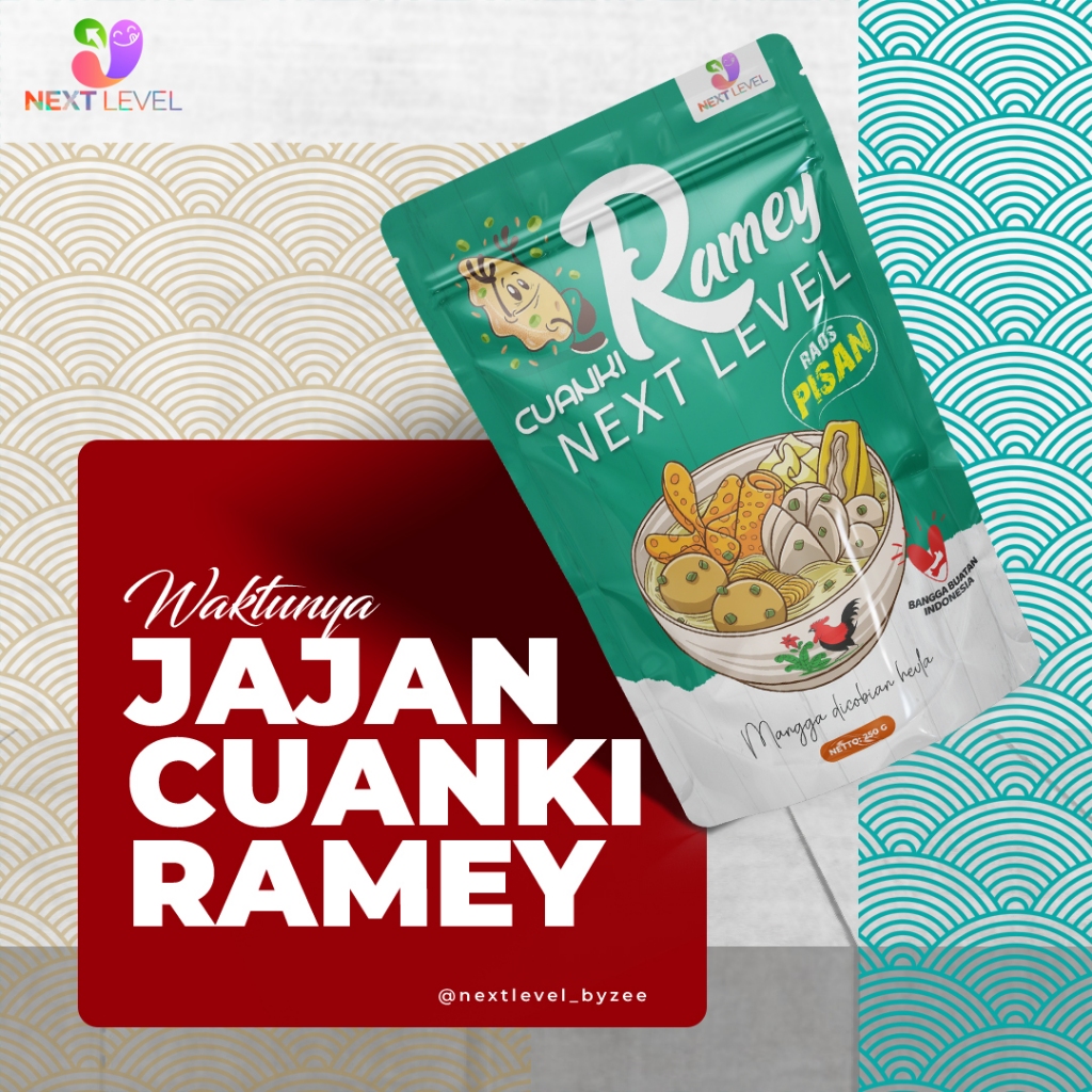 

[Next Level by Zee] CUANKI RAMEY - Cuanki Kemasan Instan