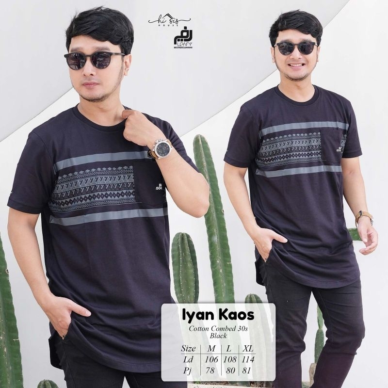 Restok Iyan kaos Kurta original leafy by hi sis