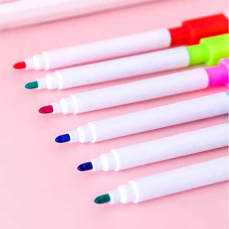 

V2_SPIDOL WARNA WARNI + PENGHAPUS / SPIDOL WIPE AND CLEAN / 1 Set Isi 8 Pcs