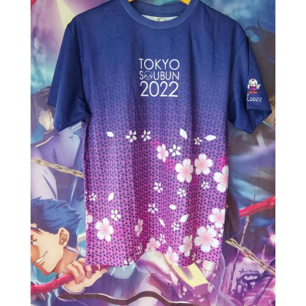 Tokyo Soubun 2022 All Over Print Jersey Sport Tees Kaos Tshirt Original Second Merch Japan Korea Bra