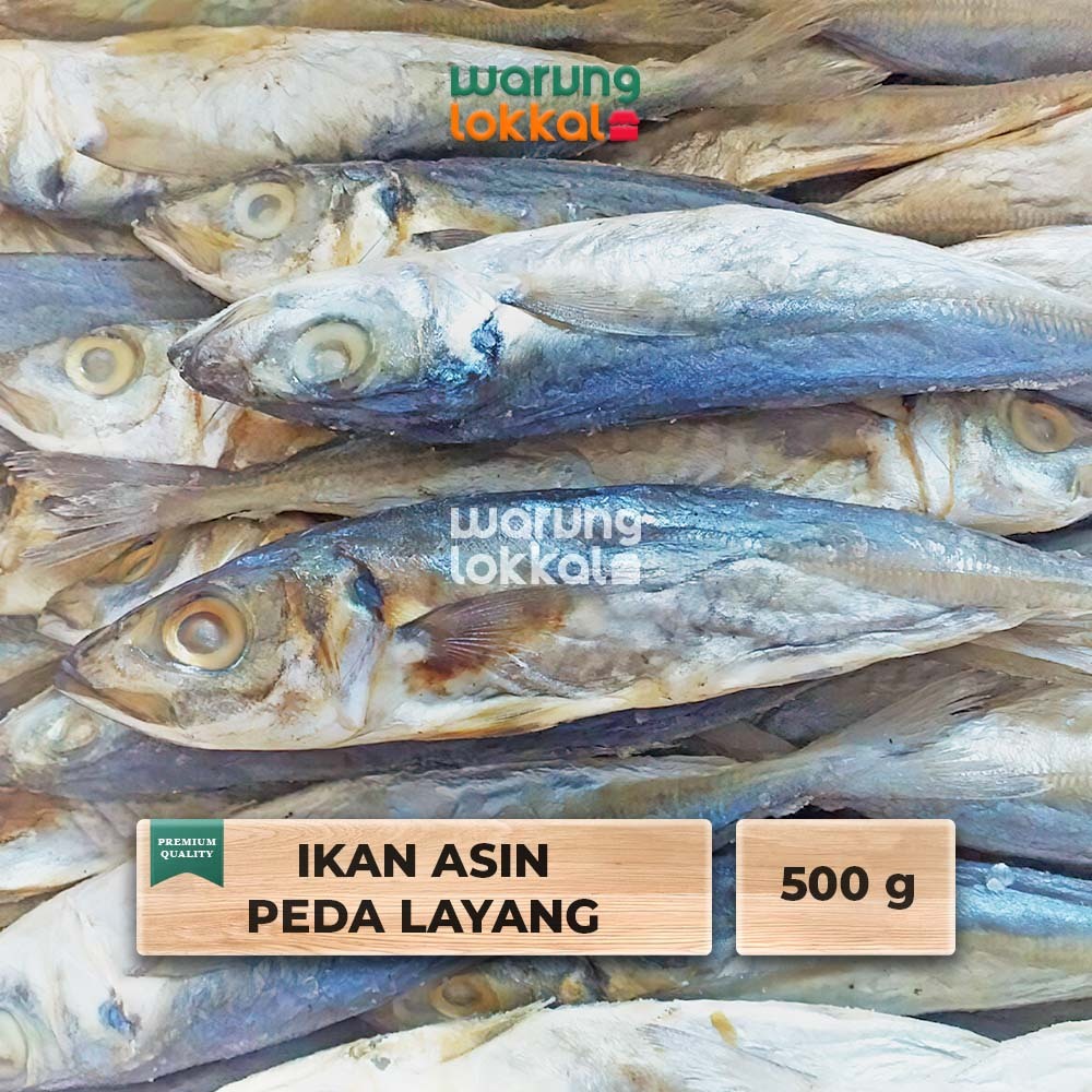 

Ikan Asin Peda Layang 500g - Warung Lokkal