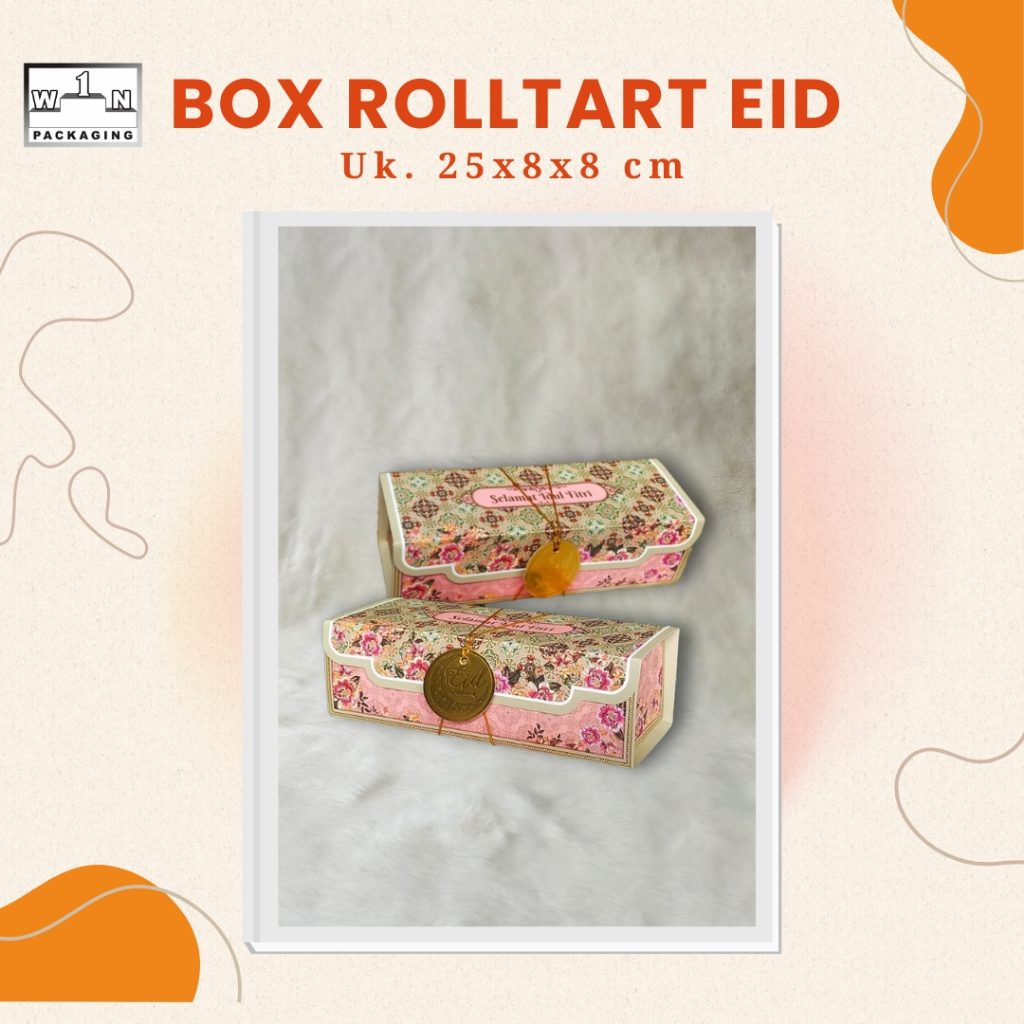

Dus Idul Fitri 25x8x8 Box Lebaran Cake Roll bolu gulung Box Eid Bolu Gulung Idul FItri Lapis Legit