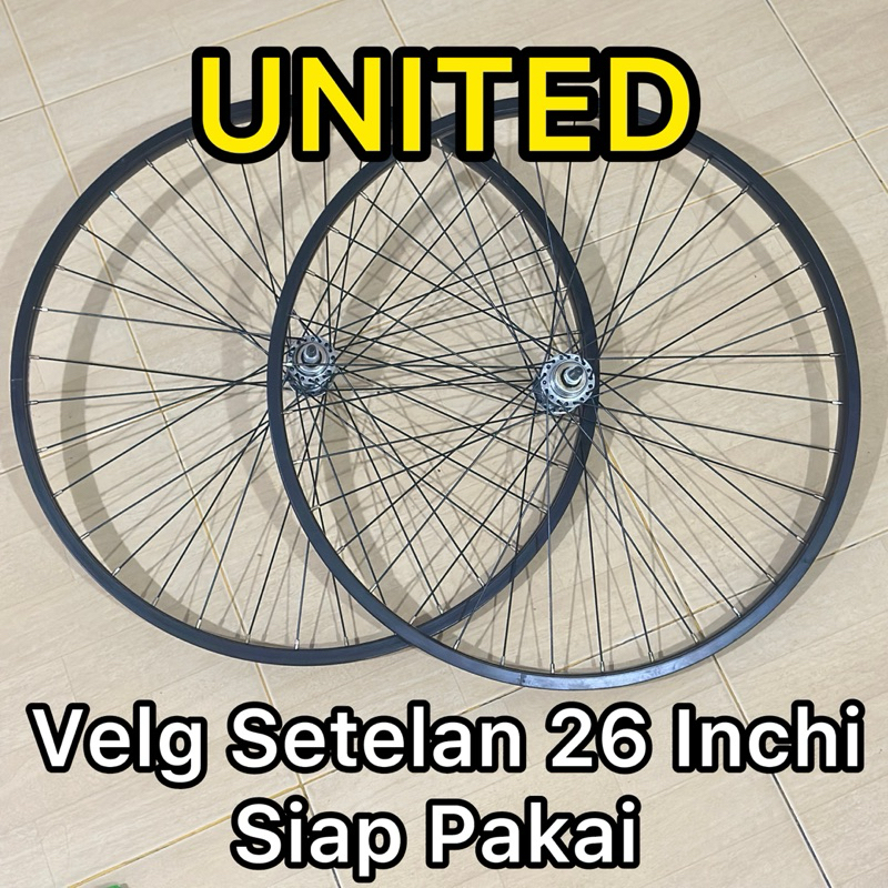 Velg SETELAN SEPEDA 26 / PELEK SEPEDA 26 KOMPLIT / VELG MTB CTB MINI