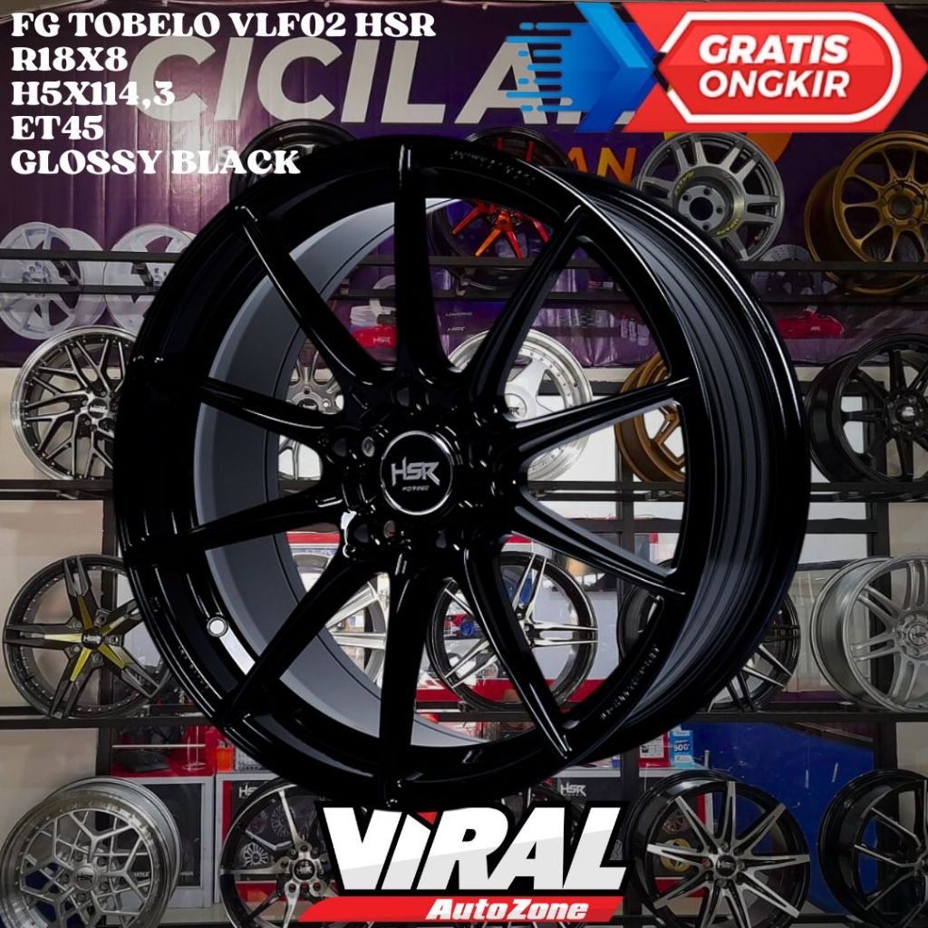 Velg Mobil XPANDER , STARGAZER , NEW LIVINA , WRV , HSR FORGED FG TOBELO RING 18 R18