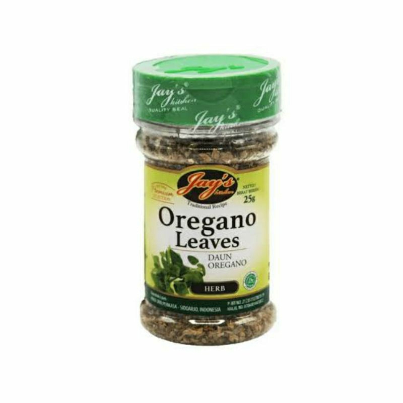 

jays oregano leaves daun herb 25gr