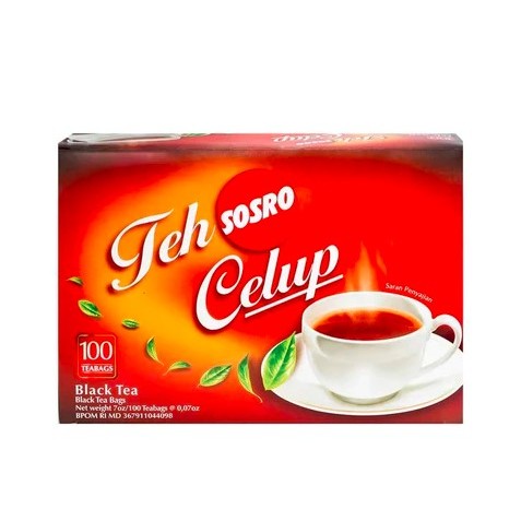 

Teh Celup Sosro 100 Bags - Teh Hitam berkualitas - Tea Bag