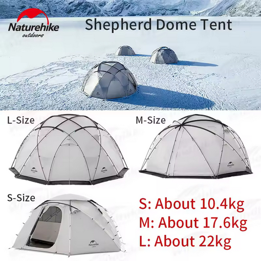TENDA CAMPING NATUREHIKE NH21ZP012 - SHEPERD DOME TENT