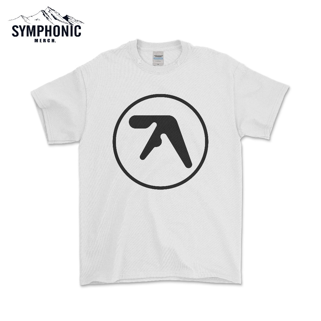 KAOS T-SHIRT APHEX TWIN LOGO BULAT