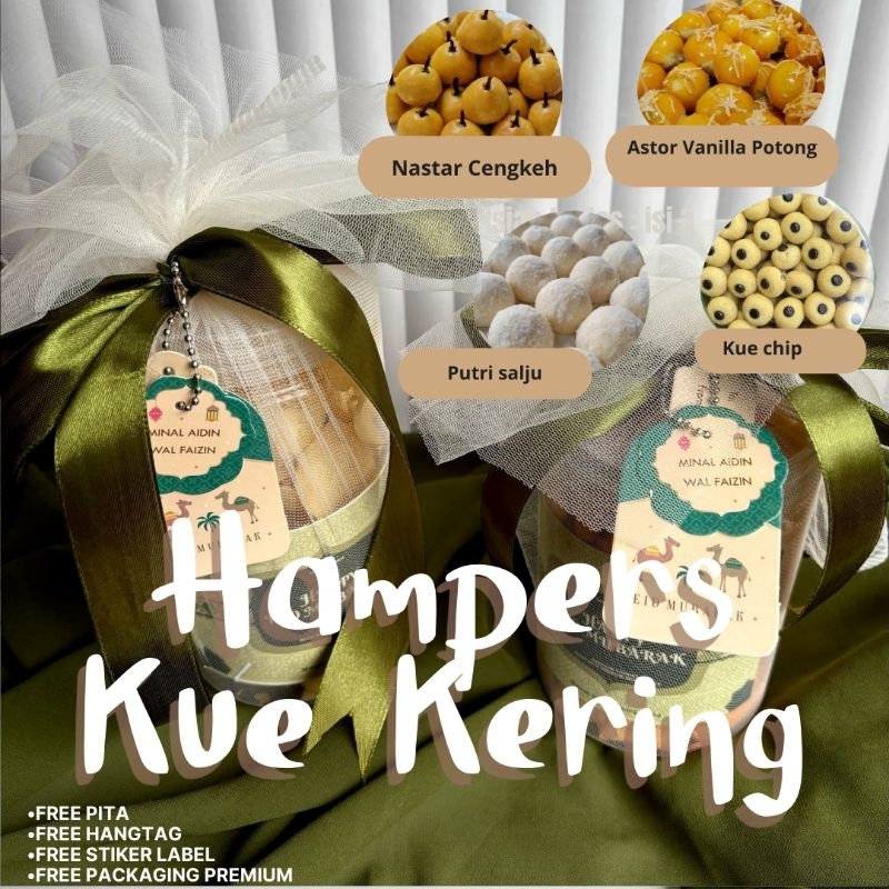 

Hampers TOPLES TABUNG ISI Kue Kering Lebaran 600ML