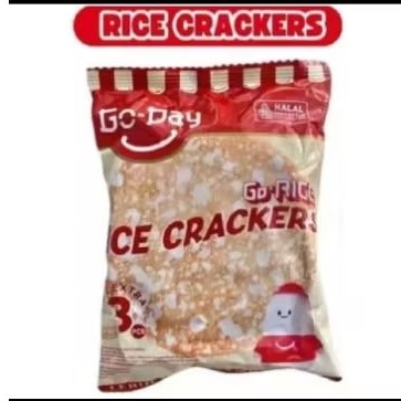 

GODAY Go-Rice Rice Crackers (Krekers Beras) Enak 16.5 Gram