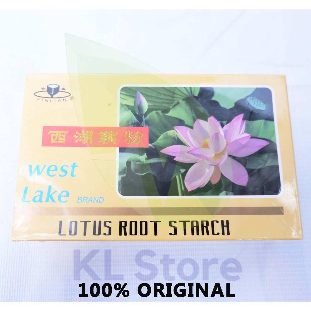 

WEST LAKE LOTUS ROOT STARCH JINLIAN MINUMAN SERBUK PATI AKAR TERATAI GERD LIAN HUA FEN LIANHUAFEN 250GRAM