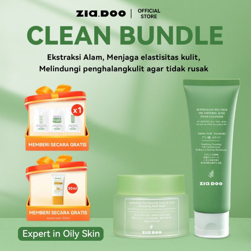 CLEAN BUNDLE EXPERT IN OILY SKIN by ZIA.DOO