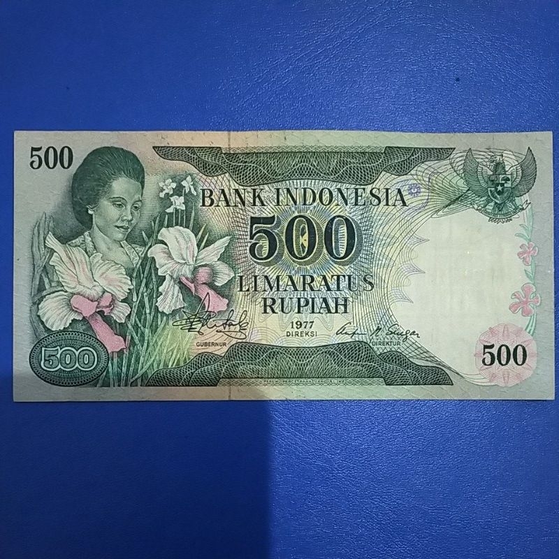 500 rupiah ibu konde tahun 1977