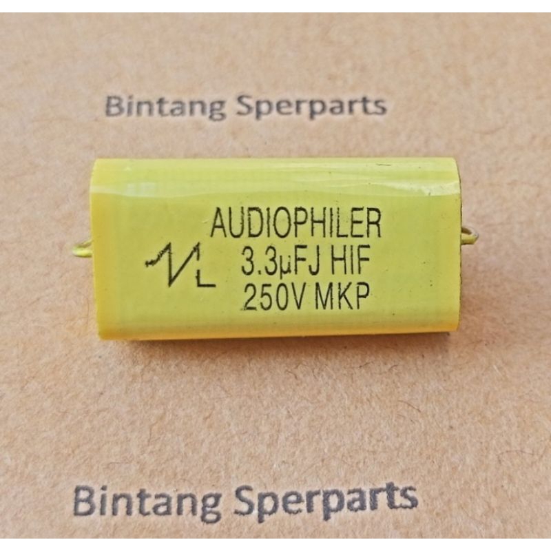 AUDIOPHILER 3.3UF 250V KAPASITOR AUDIOPHILER 3,3UF 250V