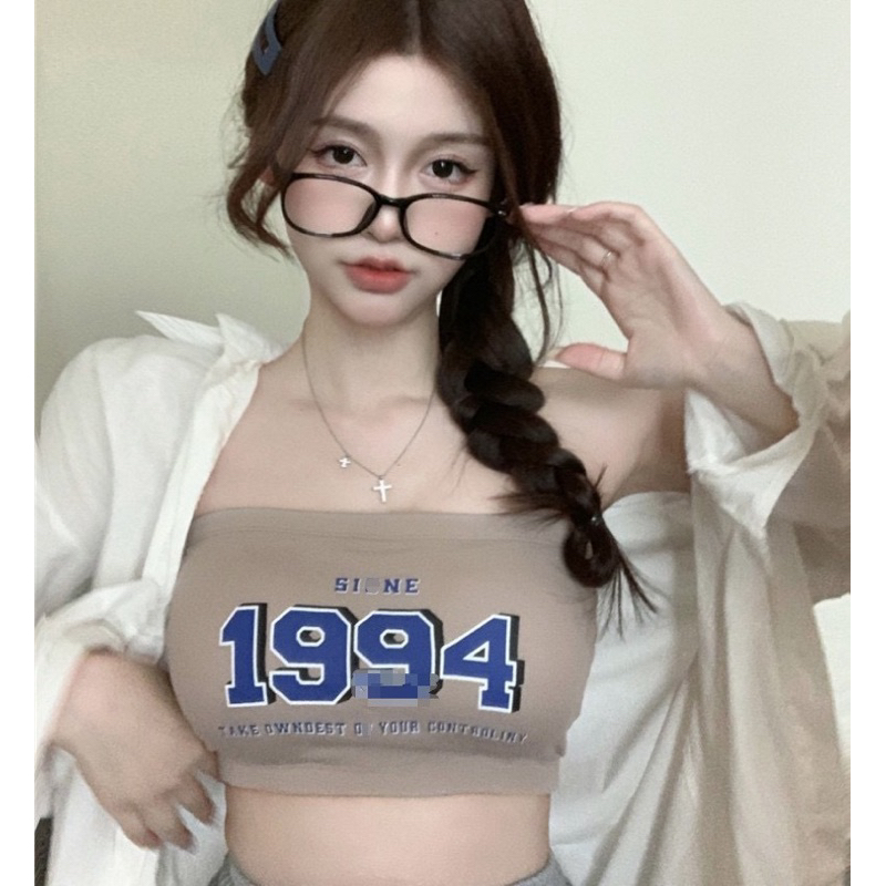 Kemben Cup Bra 1994 - Kemben Wanita Import Korean Style - Tanktop Cup Bra Tanpa Tali(1994)