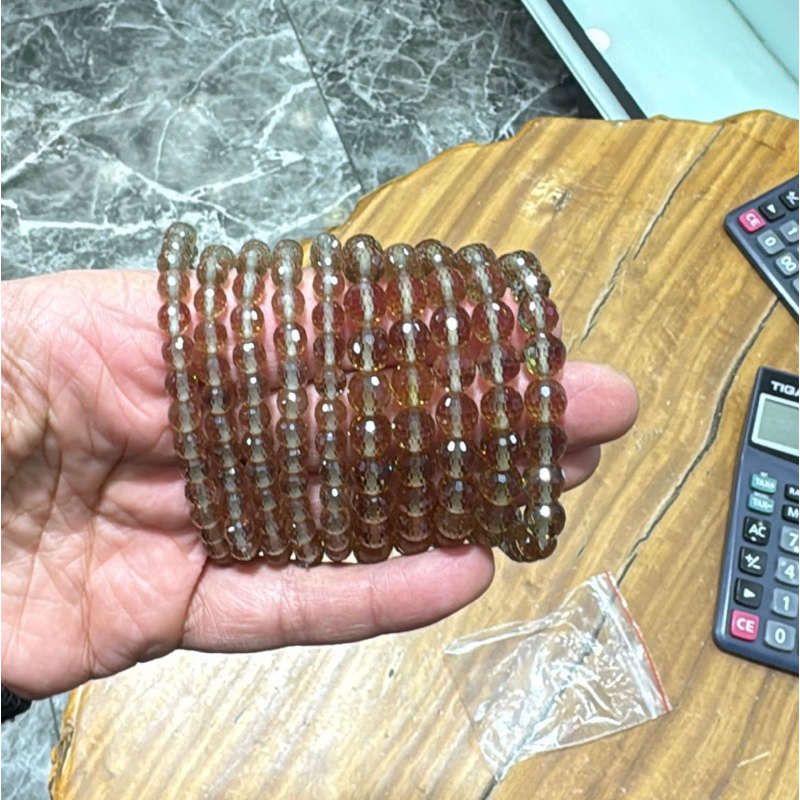 Gelang Zultanite Stone CHANGE COLOR Bead 6/8/10 mm Ori Turki