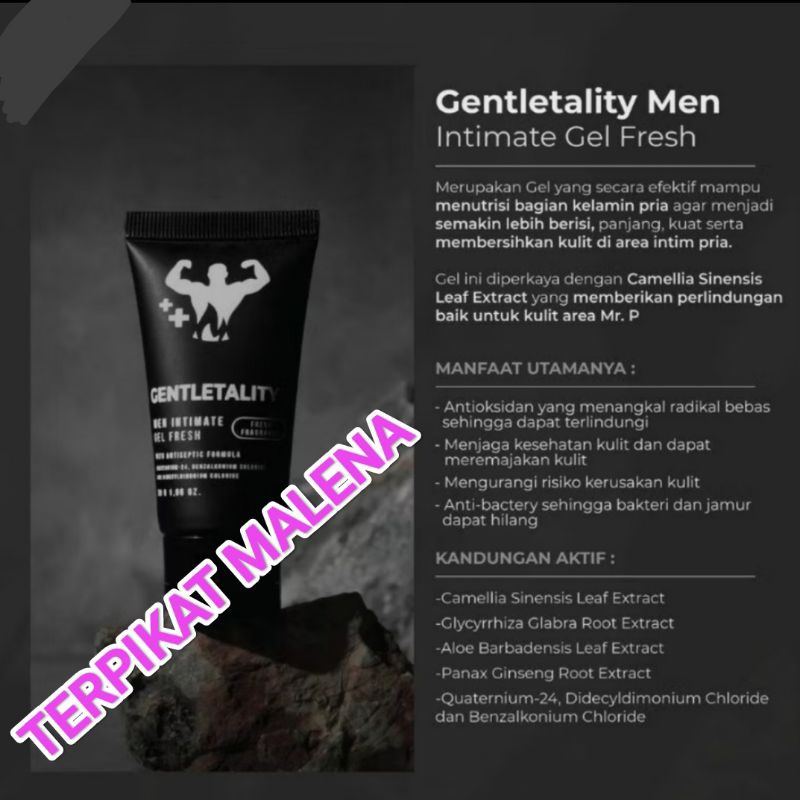 GENTLETALITY GEL - ASLI ORIGINAL GEL PEMBESAR PENGUAT PENIS TERBAIK & PERMANEN