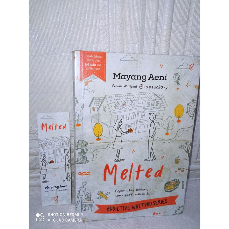 Preloved ORIGINAL Novel Melted by Mayang Aeni Penerbit Bentang Belia Second Unhaul PL Buku Murah Wat