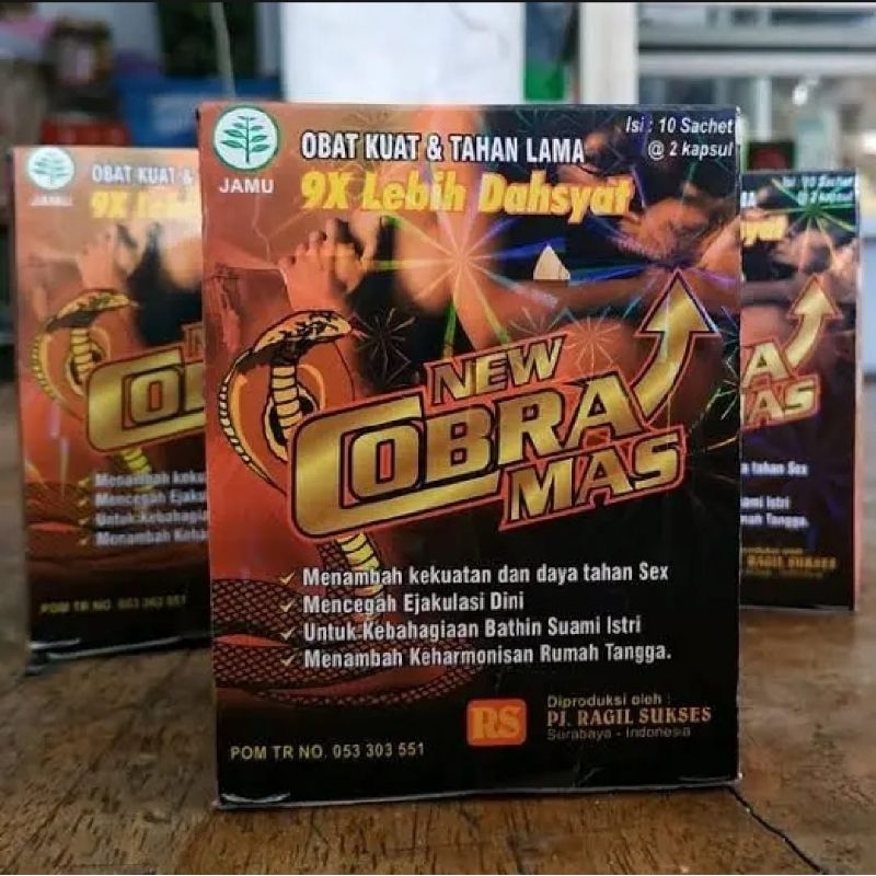 Kapsul Cobra Mas 9x lebih dhasyat