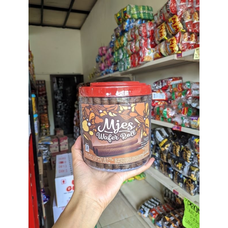 

Mjes wafer stik coklat isi 6/dus