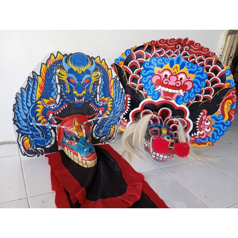 barongan devil/barongan devil anak/barongan anak/barongan pentas