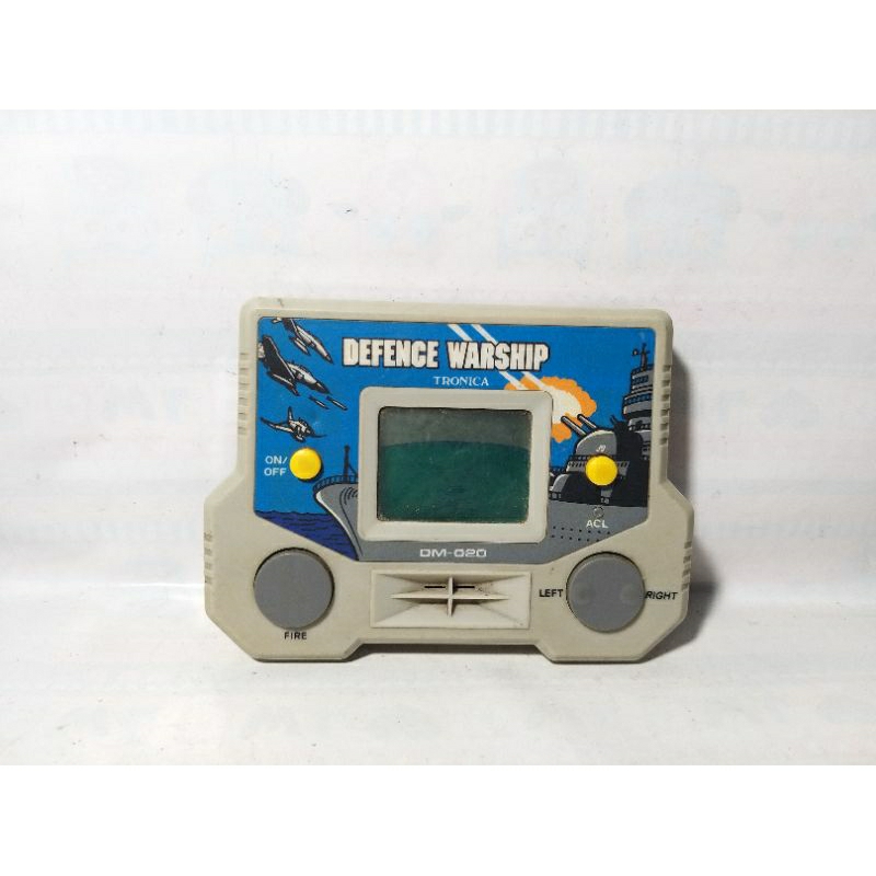 Game Watch Gimbot Gamebot Tronica Defence Warship War Ship Kapal Perang Combat Jadul Vintage Classic