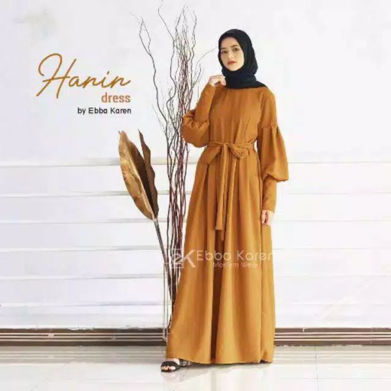 Gamis Hanin Maroon