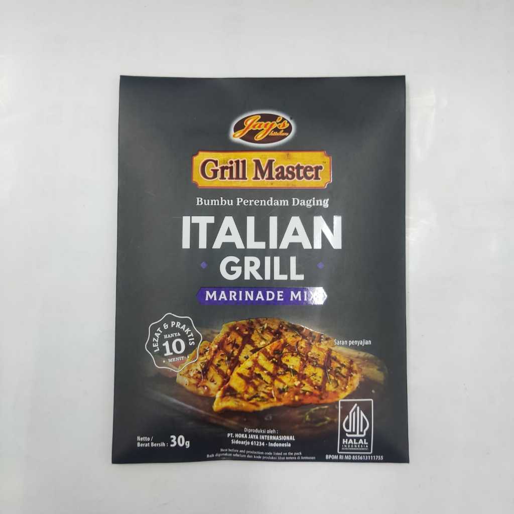 

JAYS GRILL MASTER ITALIAN GRILL 30GR