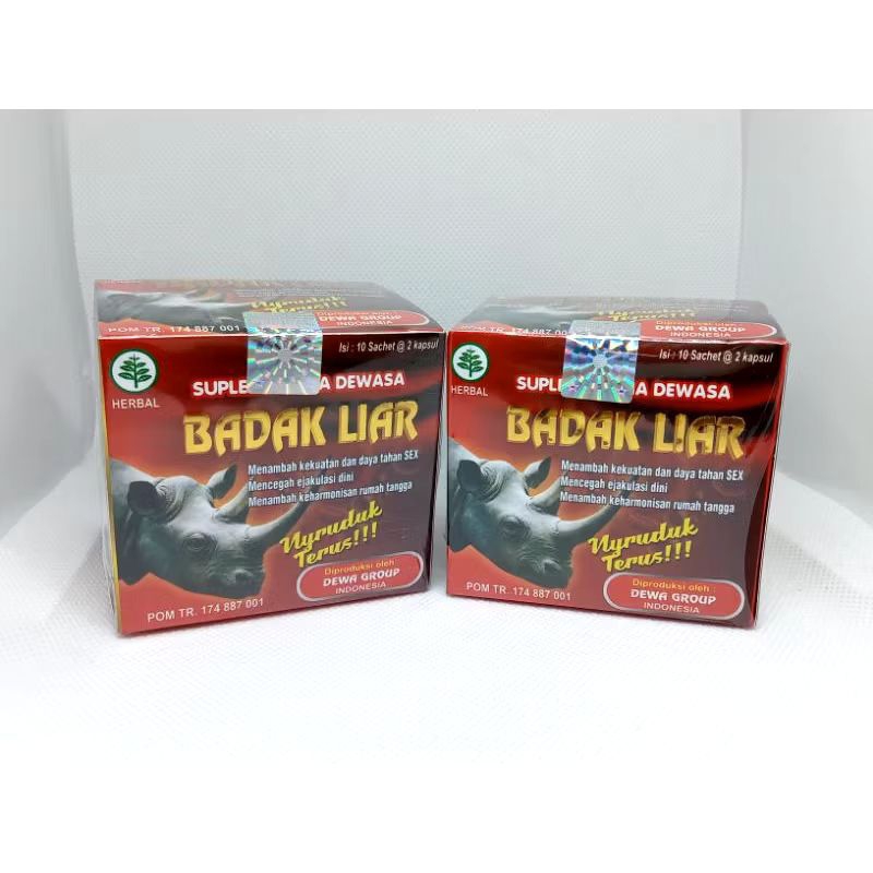 BADAK LIAR KAPSUL STAMINA 100% ORIGINAL