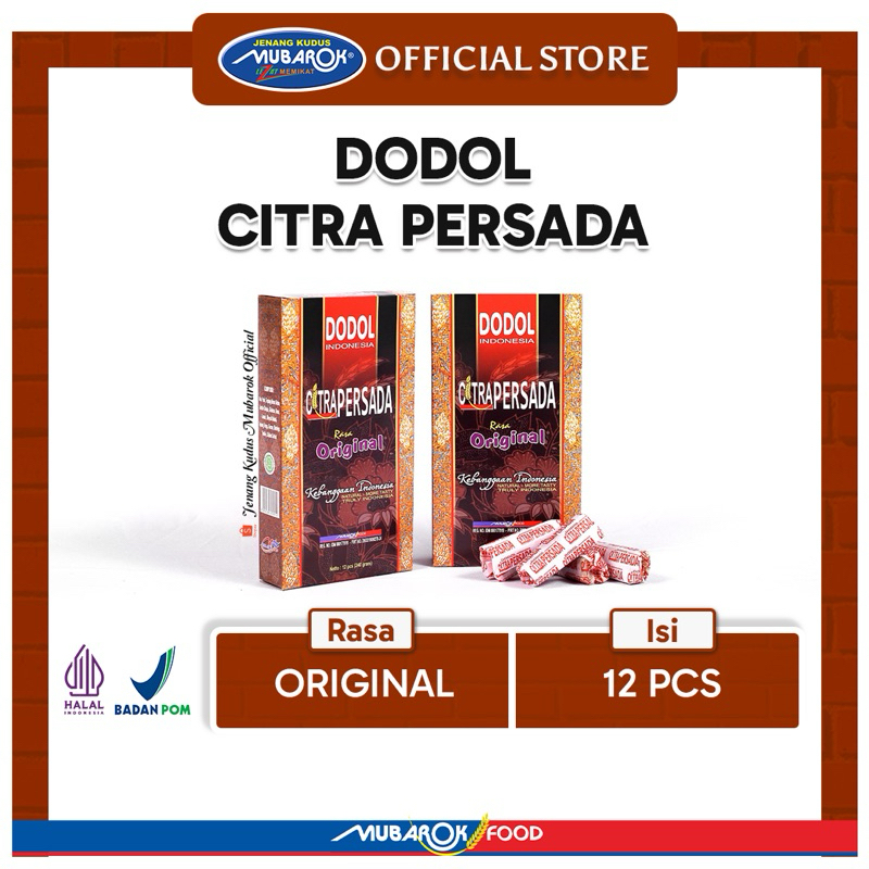 

Dodol Citra Persada Rasa Original, Dos 12 s`