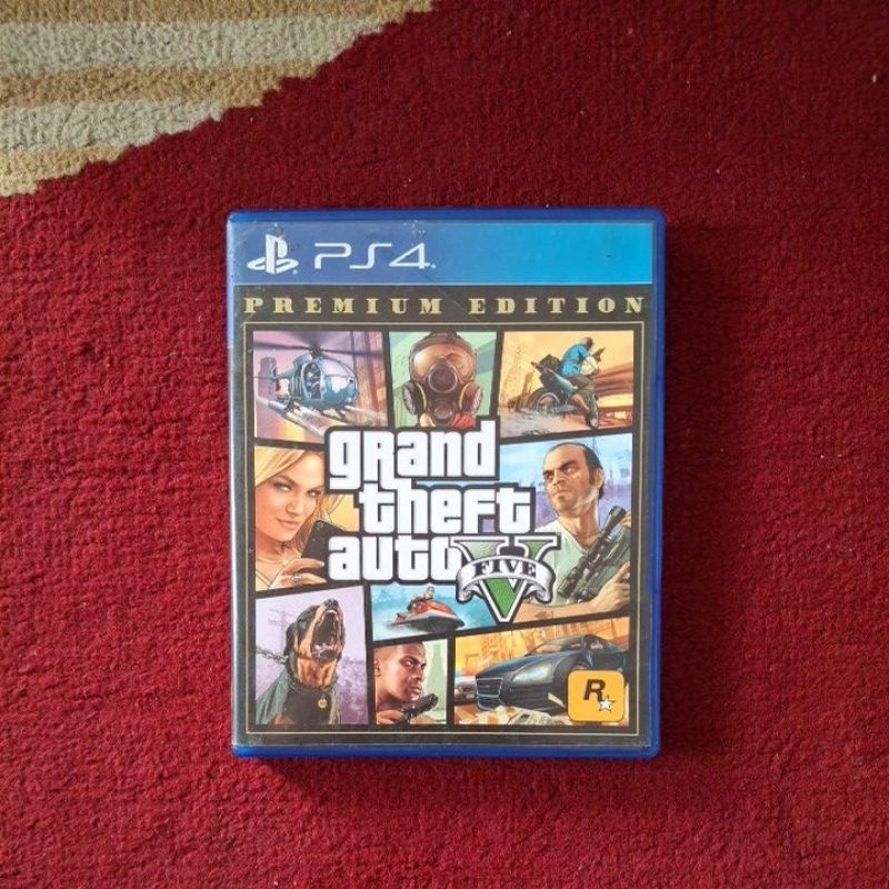 KASET GTA V PS4 ORIGINAL