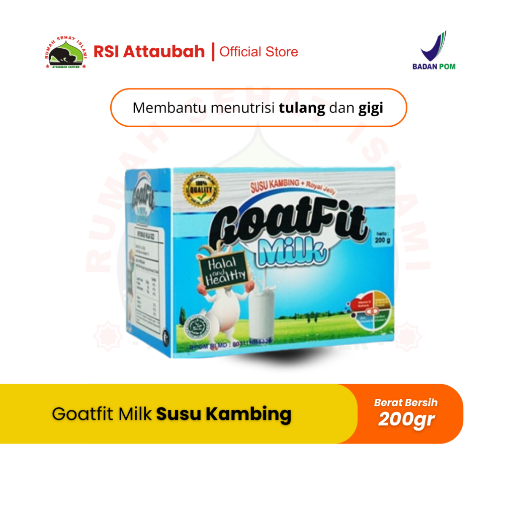 

Goatfit Milk Sachet Susu Kambing Etawa Isi 10 Sachet