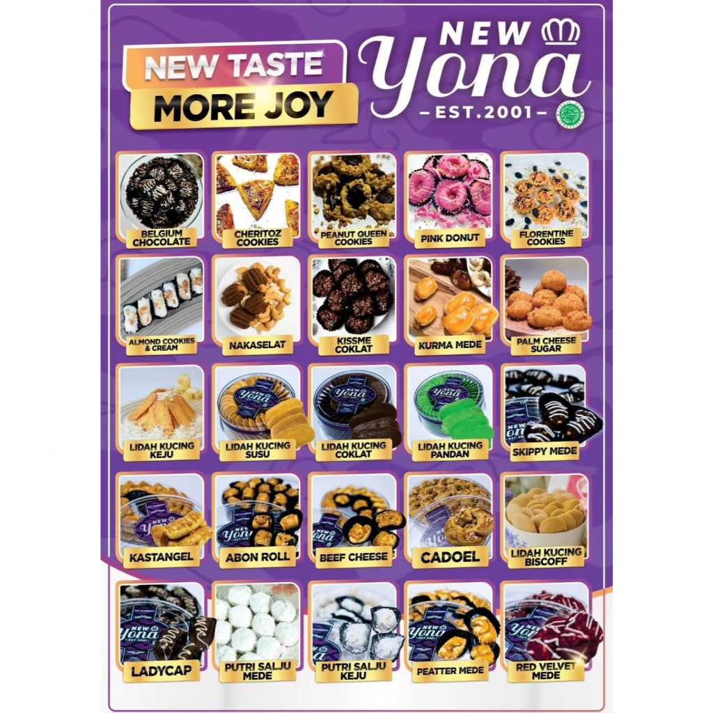 

Kue Kering New Yona Cookies